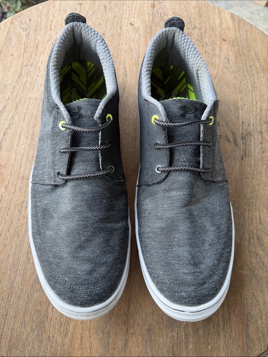 Under Armour Other - Under Armor Men's Gray Casual Canvas Shoes men’s size 12